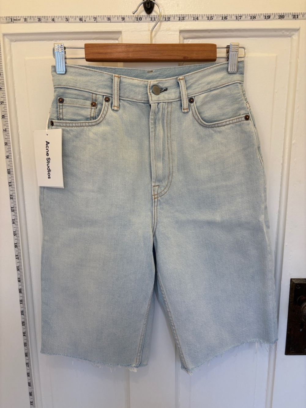 Acne Studios denim shorts size 28